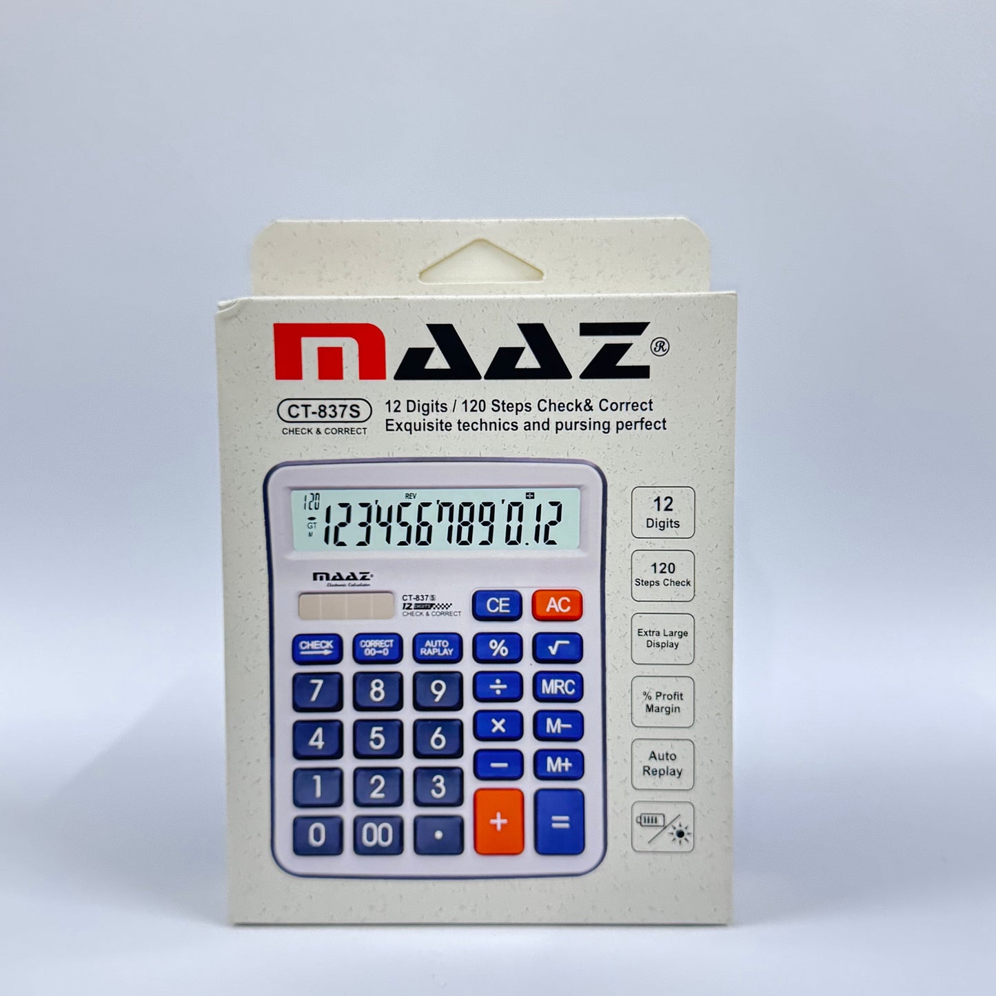 MAAZ CT-837S Desktop Calculator