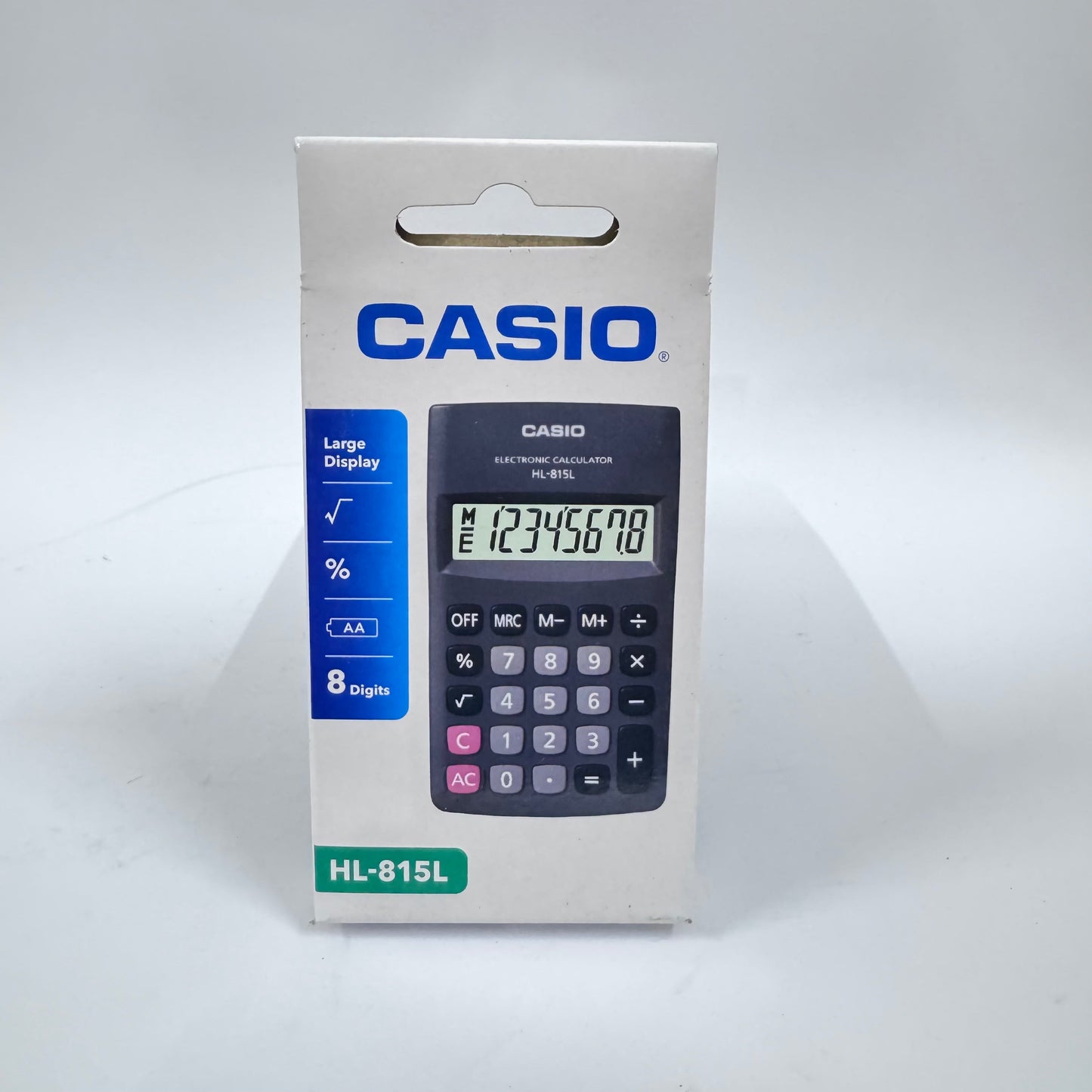 Casio HL-815L Portable Calculator (8-Digit)