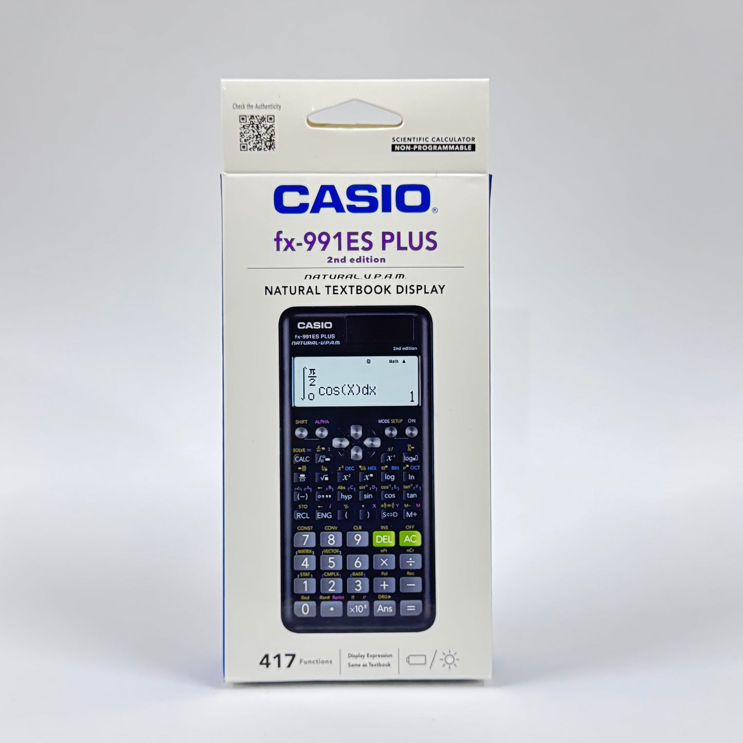 fx-991ES Plus 2nd Edition (Black) Scientific Calculator (Non‑CASIO)