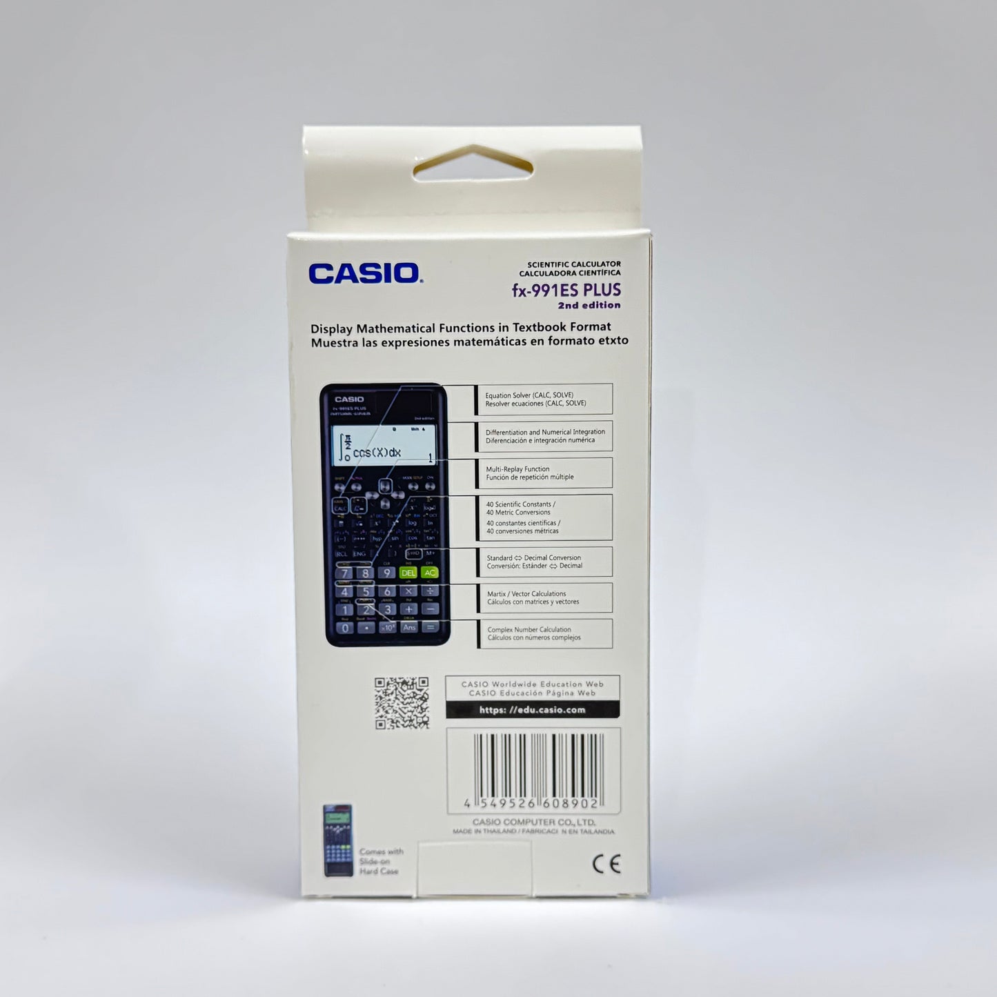 fx-991ES Plus 2nd Edition (Black) Scientific Calculator (Non‑CASIO)