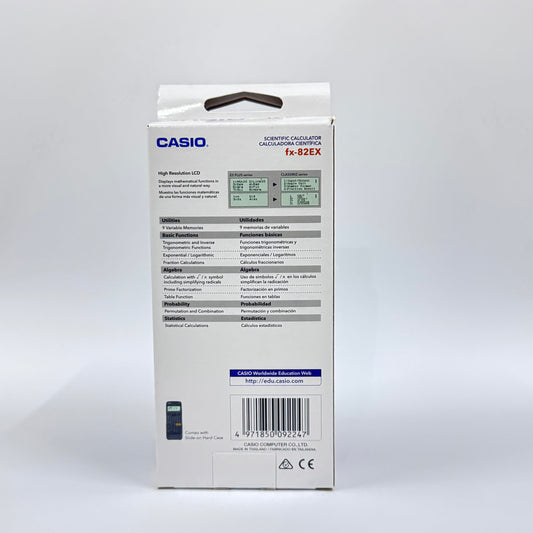 Casio fx-82EX Scientific Calculator