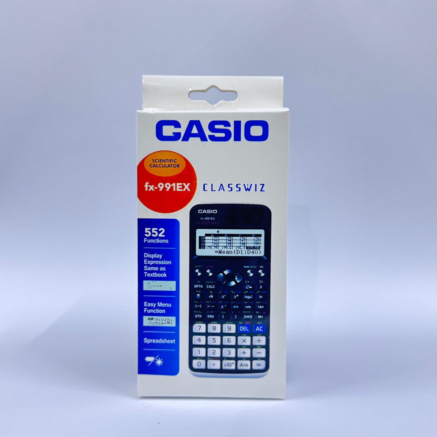 fx-991EX FF 552‑Function Scientific Calculator (Non‑CASIO)