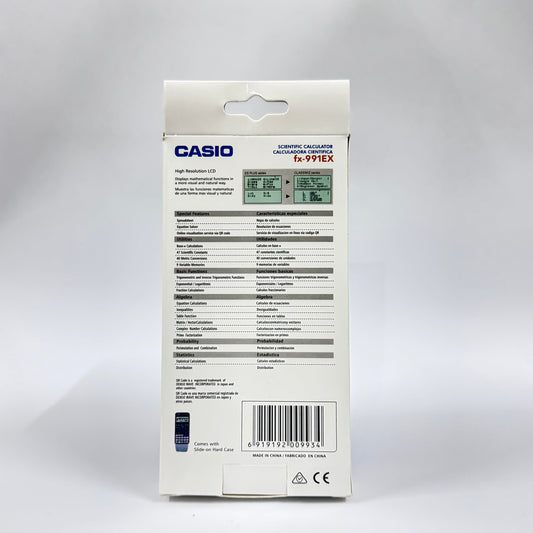 fx-991EX FF 552‑Function Scientific Calculator (Non‑CASIO)