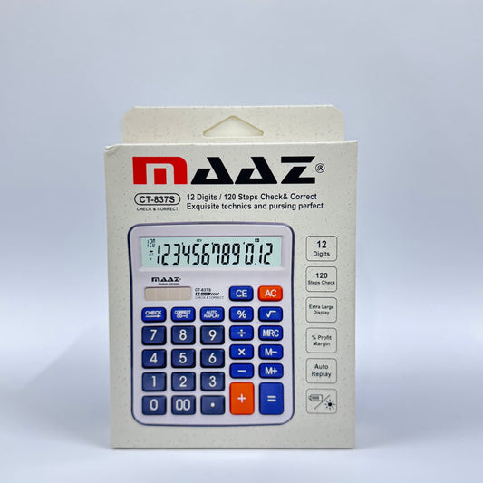 MAAZ CT-837S Desktop Calculator