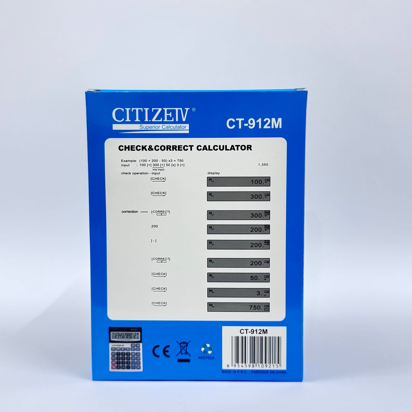 CT-912M Desktop Calculator