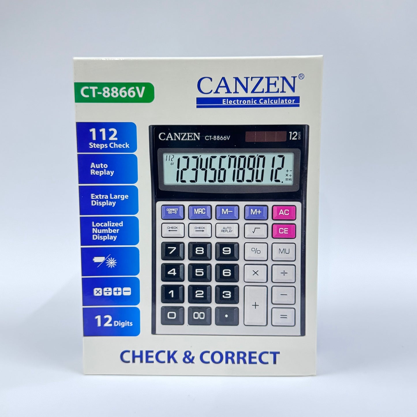CANZEN CT-8866V Desktop Calculator