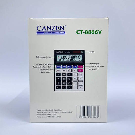 CANZEN CT-8866V Desktop Calculator