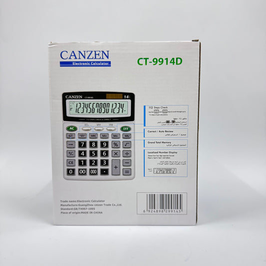 CANZEN CT-9914D Desktop Calculator