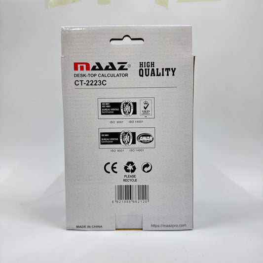 MAAZ CT-2223C Desktop Calculator