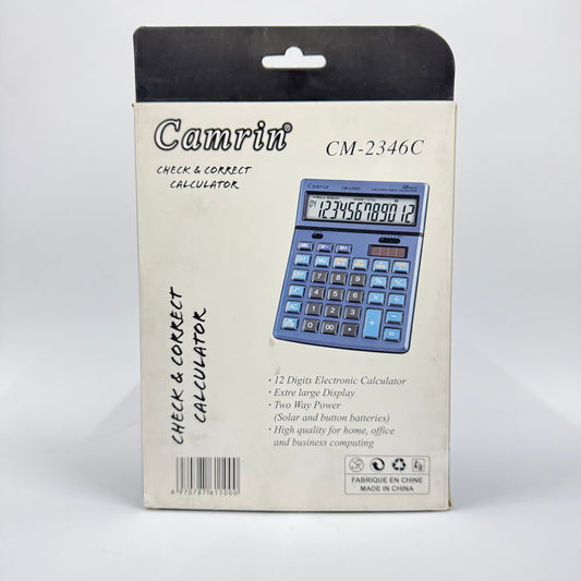 Camrin CM-2346C Desktop Calculator