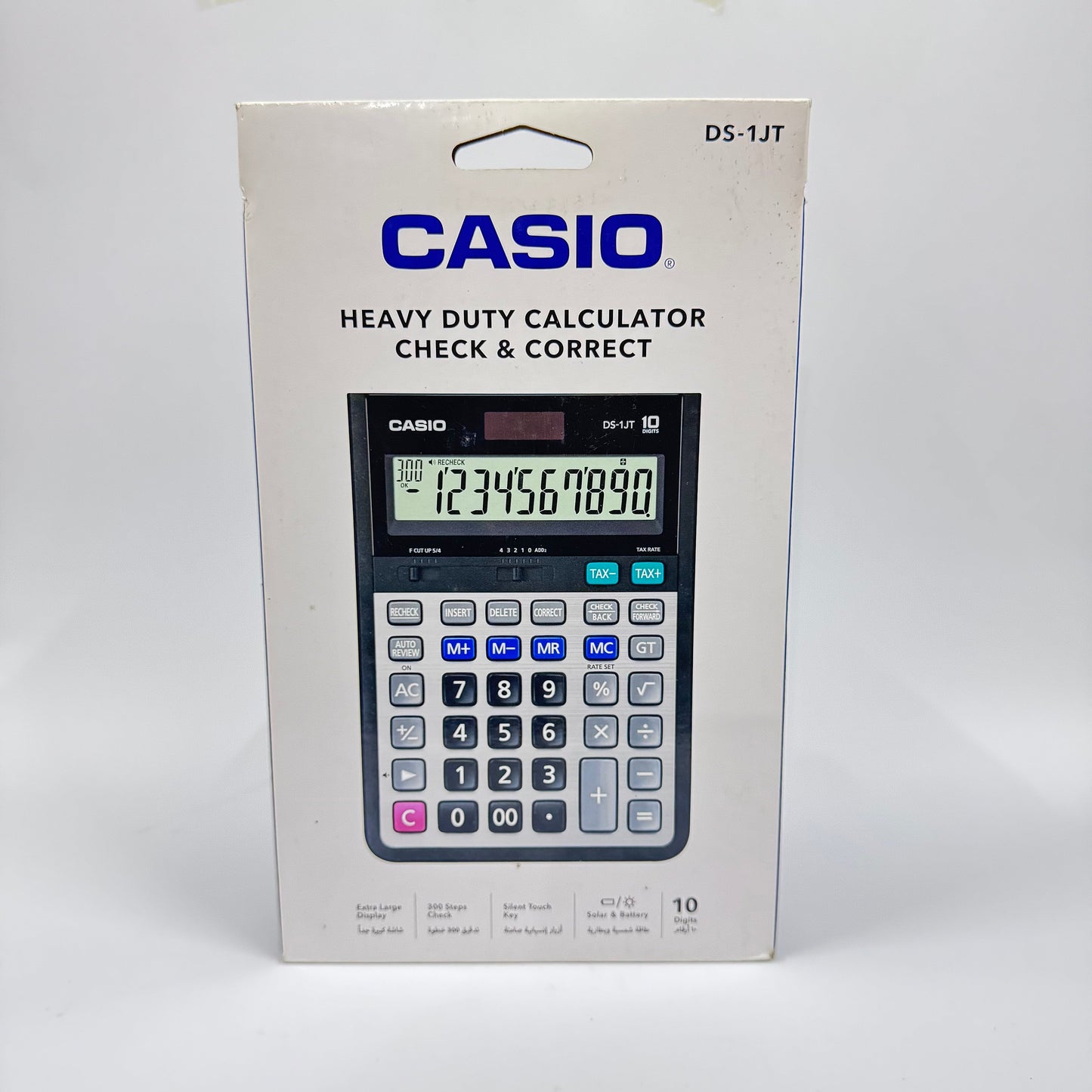 Casio DS-1JT Heavy Duty Desktop Calculator