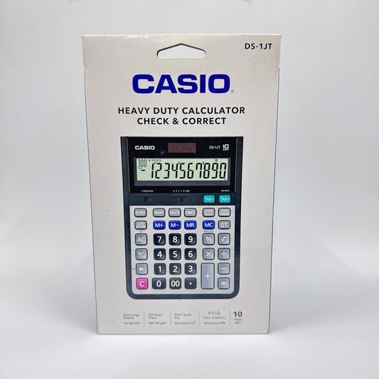 Casio DS-1JT Heavy Duty Desktop Calculator
