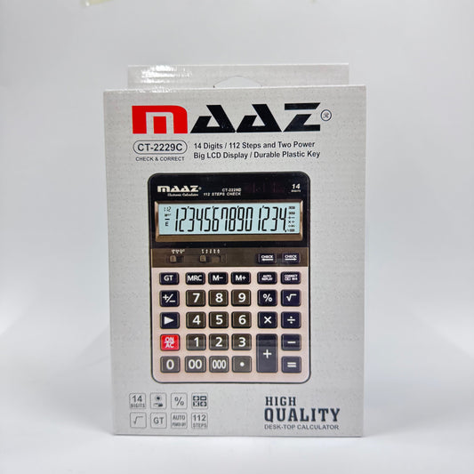 MAAZ CT-2229C Desktop Calculator