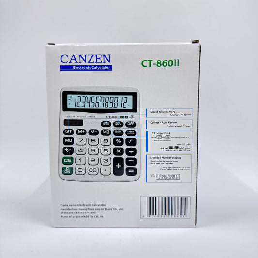 CANZEN CT-860II Desktop Calculator