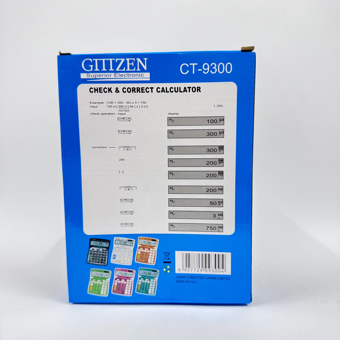 CT-9300-F Desktop Calculator