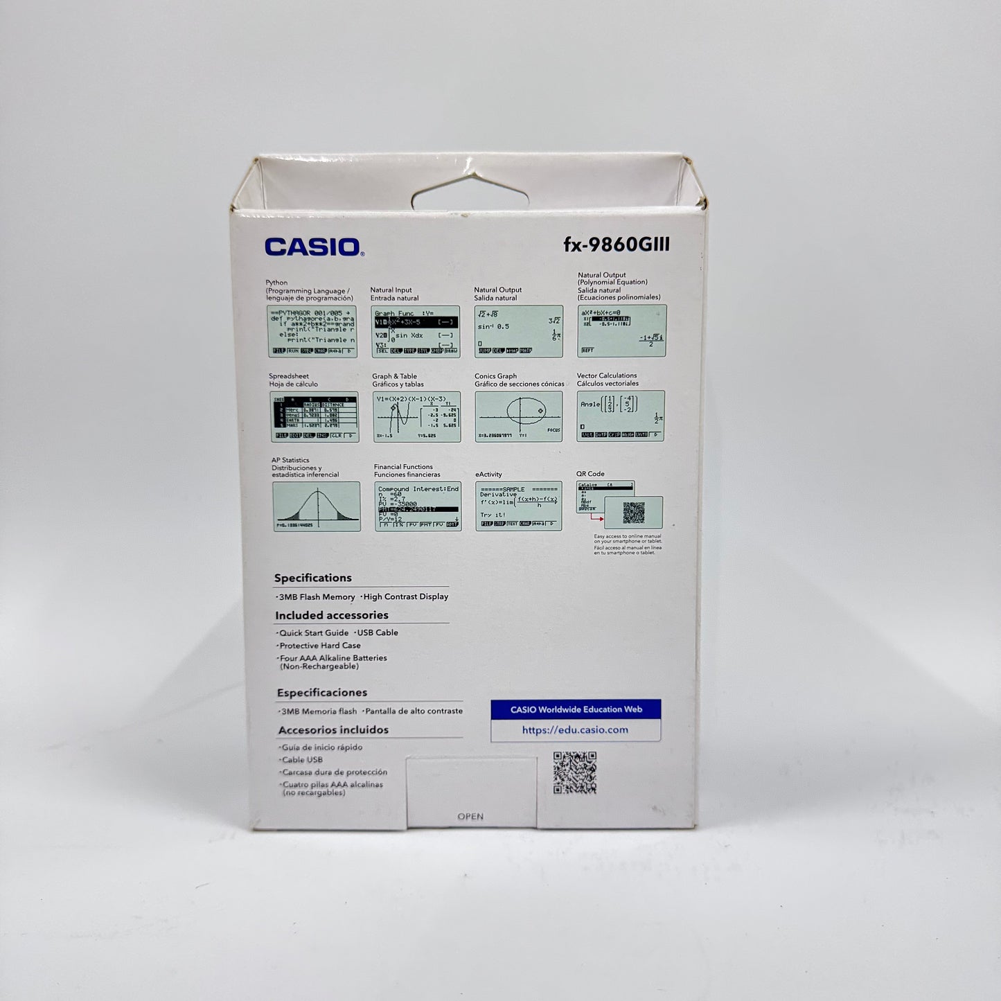 Casio fx-9860GIII Graphing Calculator