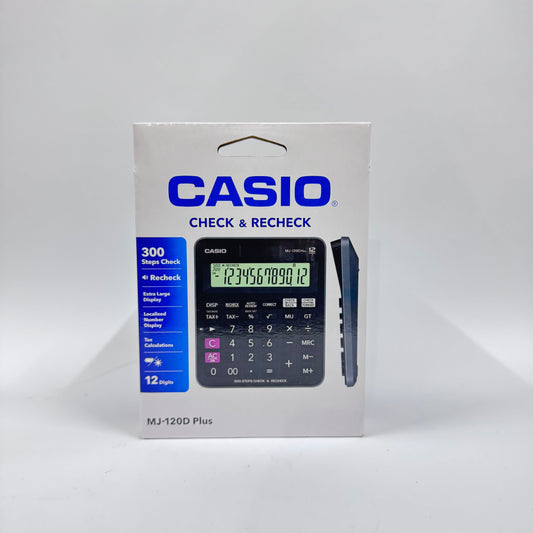 Casio MJ-120D Plus Check Calculator (12-Digit)