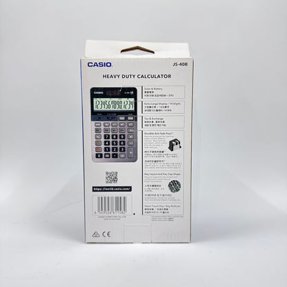 Casio JS-40B Heavy Duty Calculator (14-Digit)