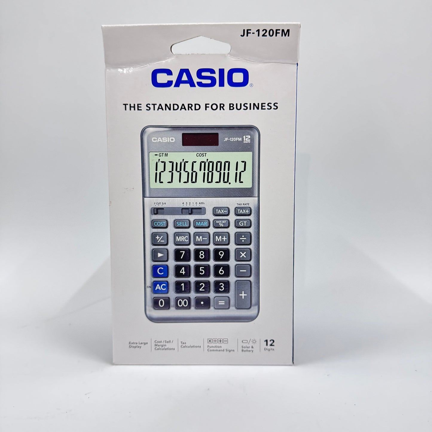 Casio JF-120FM Ergonomic Key Touch (12-Digit)