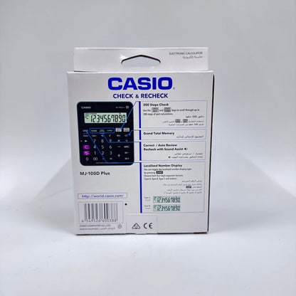 Casio MJ-100D Plus Check Calculator (10-Digit)