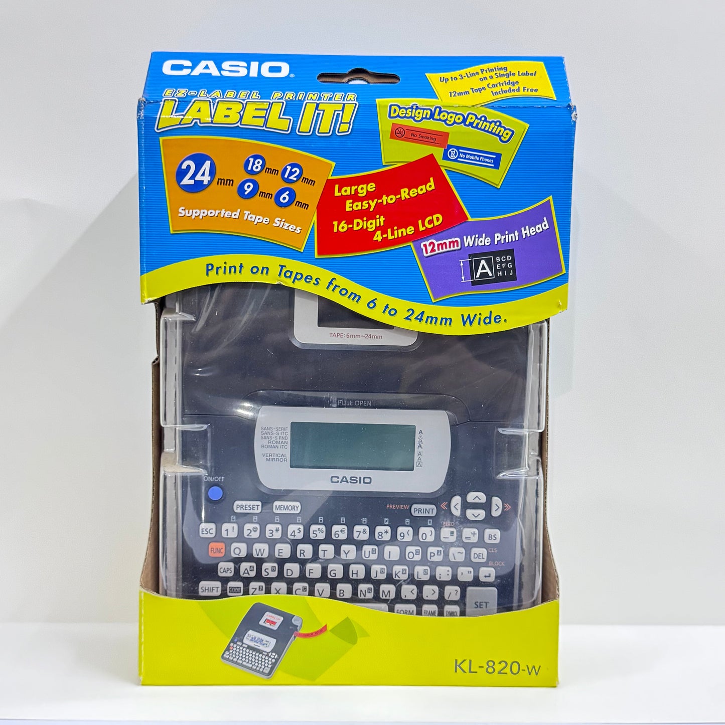 Casio KL-820-w Label Printer