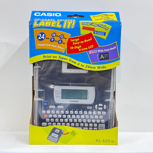 Casio KL-820-w Label Printer