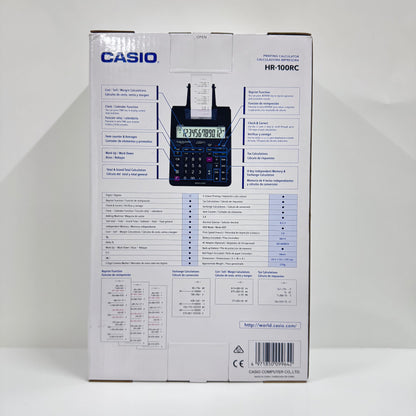 Casio HR-100RC Printing Calculator